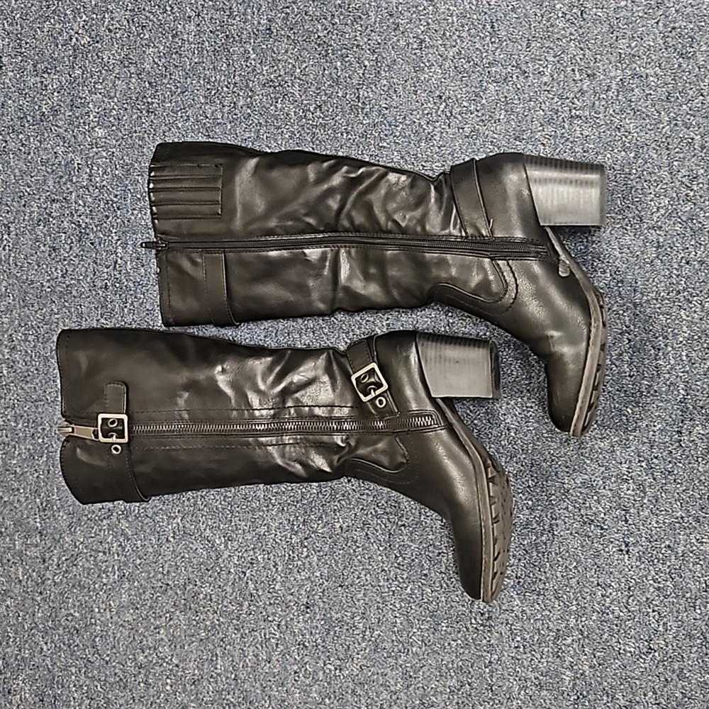 💙 women's boots blk Stone Mountain 7.5